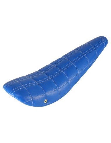 20 2/line Stitched Banana Saddle Vinyl All Blue...